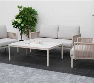 Nova Hayden 2 Seater Sofa Lounge Set With Rectangular Coffee table