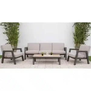 Nova Hunter 3 Seater Sofa Set With Rectangular Coffee Table