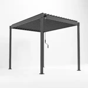 Nova Shadow Metal Pergola 3m x 2.4m Grey Pergola