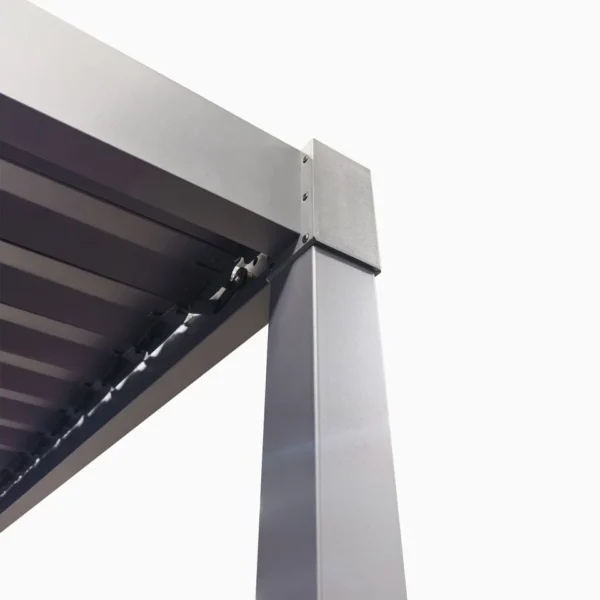Nova Shadow Metal Pergola 3m x 2.4m Grey Pergola - Image 3