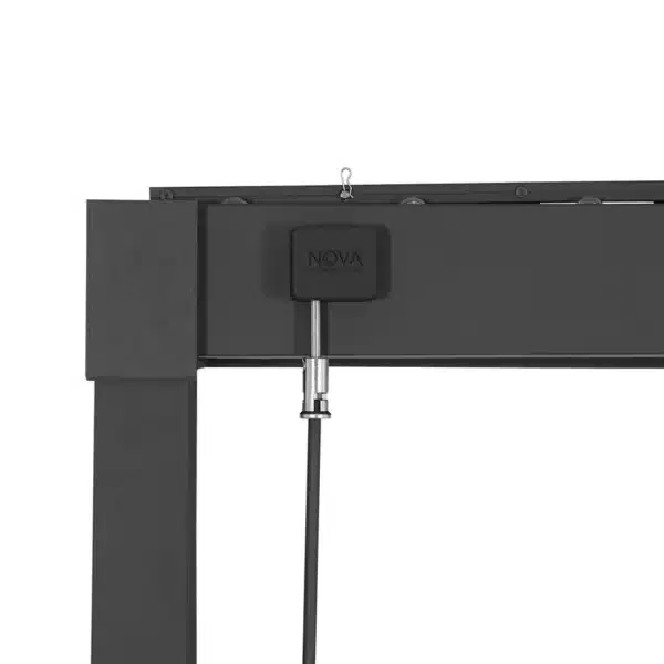 Nova Shadow Metal Pergola 3m x 2.4m Grey Pergola - Image 4