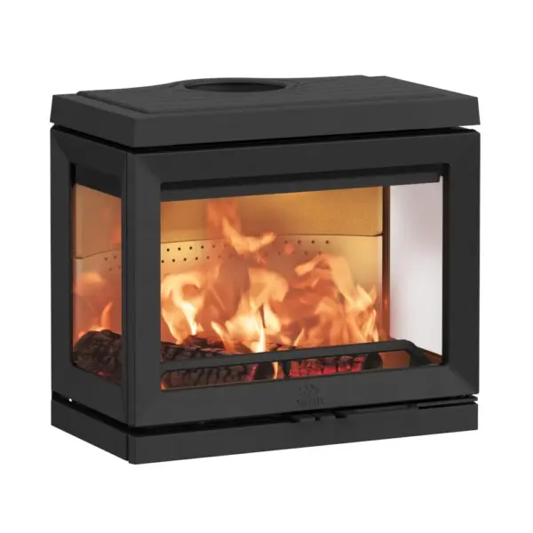 Jotul F520 Woodburner With Low Base