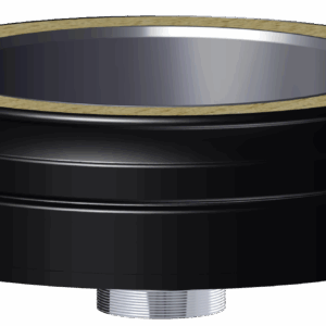Dinak DW Design Twin Wall Flue Soot Collector With Drain