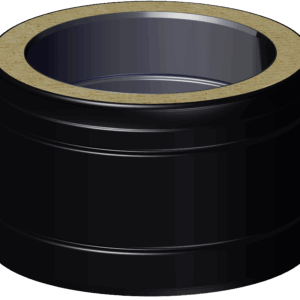 Dinak DW Design Twin Wall Flue Straight Length 95mm Back