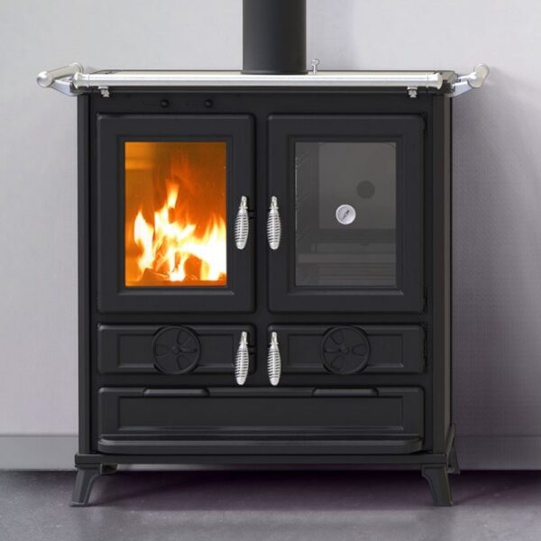 Thermorossi Klaretta Wood Burning Cooker Anthracite