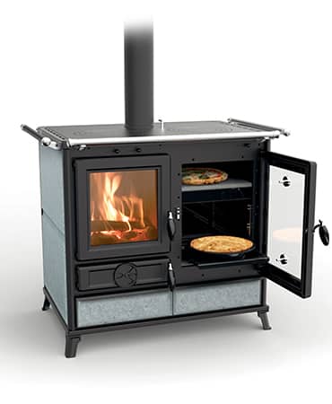 Thermorossi Margherita Evo Wood Burning Cooker Stone