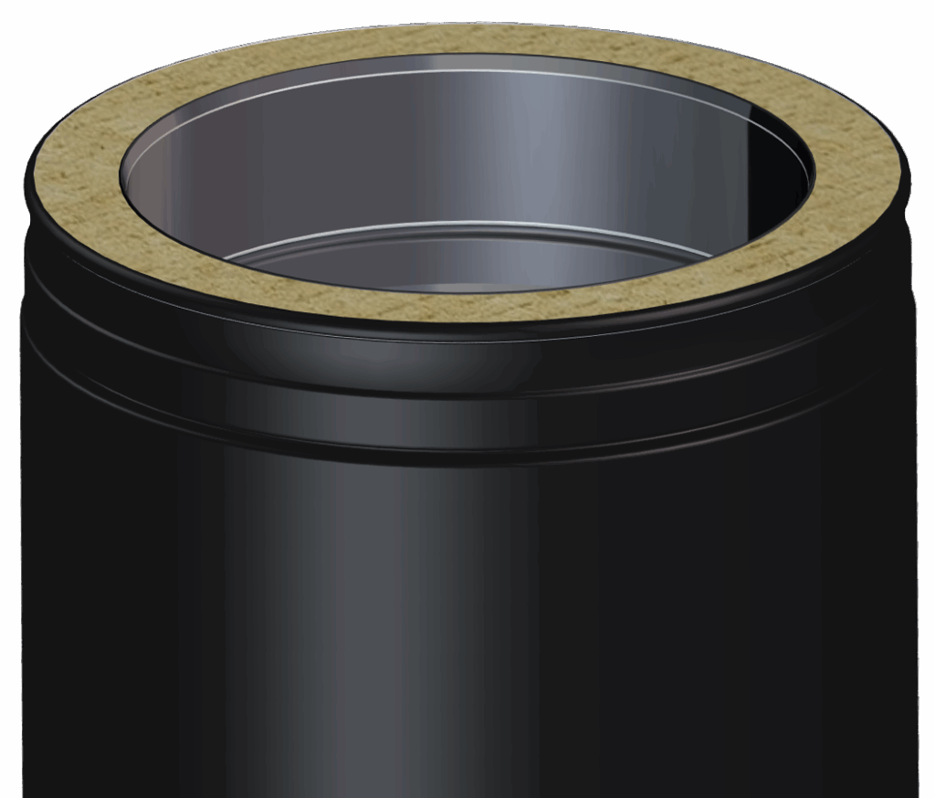 Dinak DW Design 5" (130mm) Diameter Black Length 295mm
