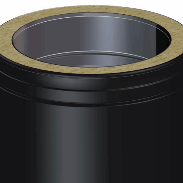 Dinak DW Design 5" (130mm) Diameter Black Length 295mm