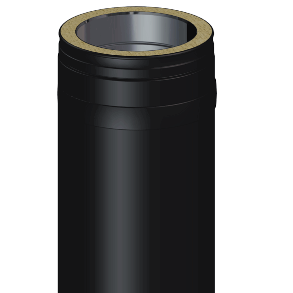 Dinak DW Design 6" (150mm) Black Adjustable Length 360mm to 580mm