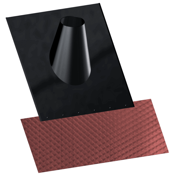 Dinak DW Design 6" (150mm) Black Terminal 30/45 Degree