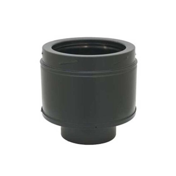 100mm To 125mm ICID Plus Increasing Adaptor With Case - Matt Black