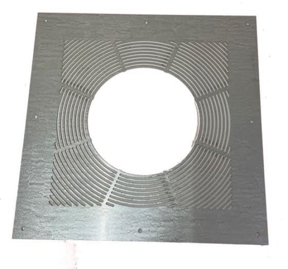 125mm ICID Plus Ventilated Firestop Square 1PC G50
