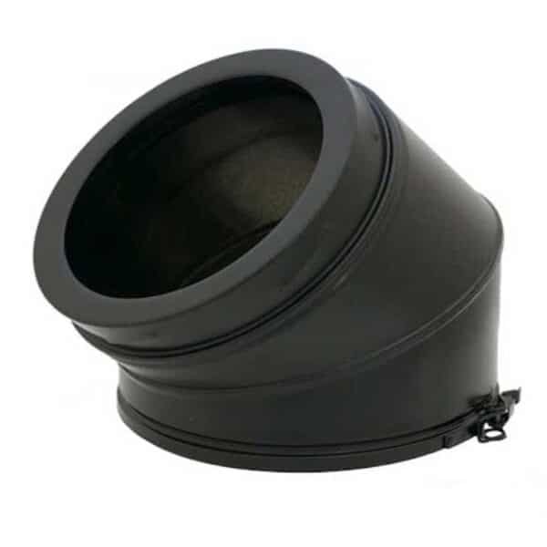 100mm To 125mm ICID Plus Increasing Adaptor With Case - Matt Black