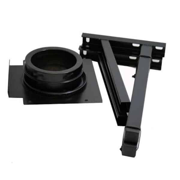125mm Internal Diameter ICID Adjustable Wall Support - 100mm To 250mm Stand Off