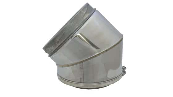 125mm Internal Diameter ICID Plus 45 Degree Elbow