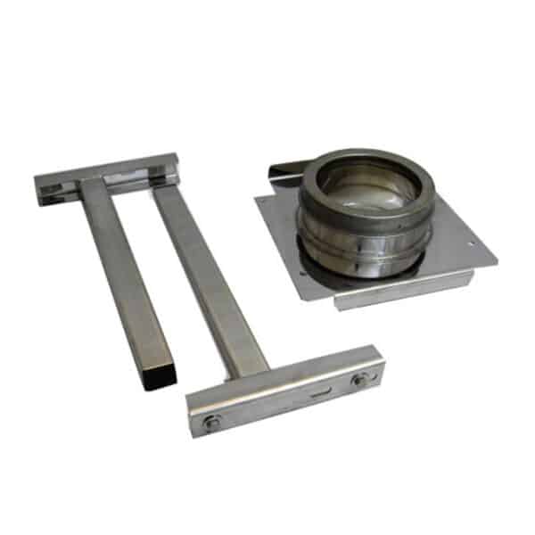 125mm Internal Diameter ICID Plus Adjustable Wall Support - 100mm - 250mm Stand Off