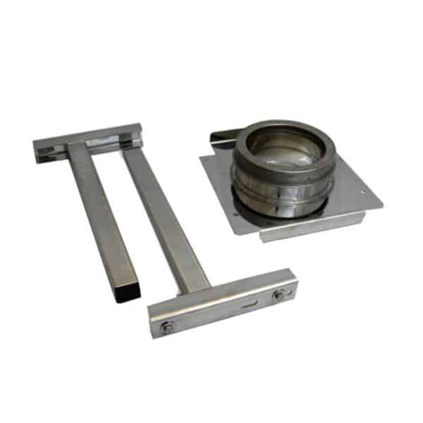 125mm Internal Diameter ICID Plus Adjustable Wall Support - 100mm Stand Off