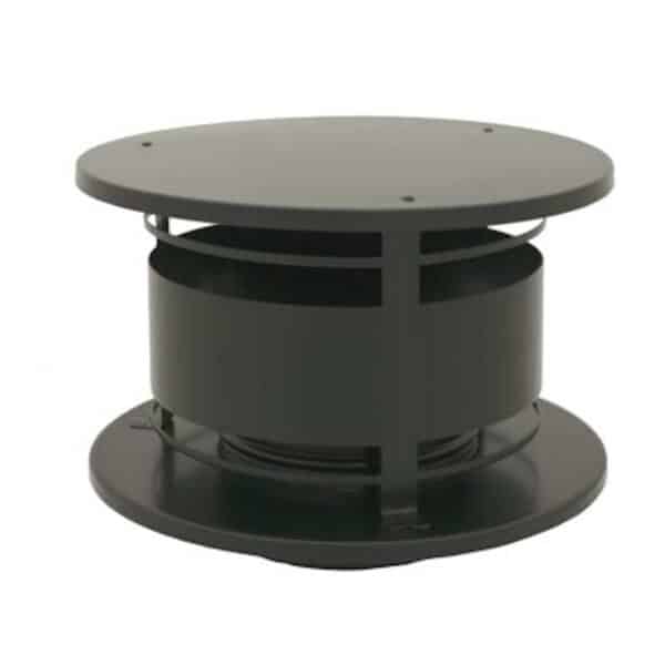 125mm Internal Diameter ICID Plus Anti Splash Terminal - Matt Black