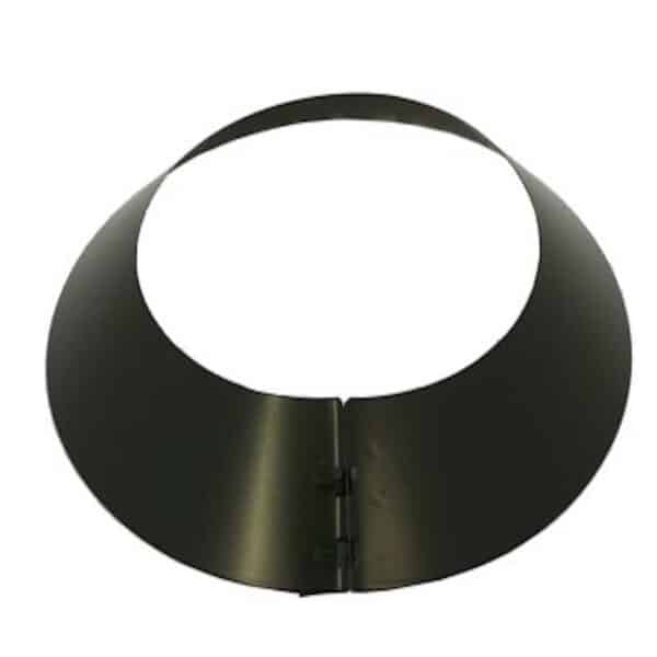 125mm Internal Diameter ICID Plus Flat Storm Collar - Matt Black