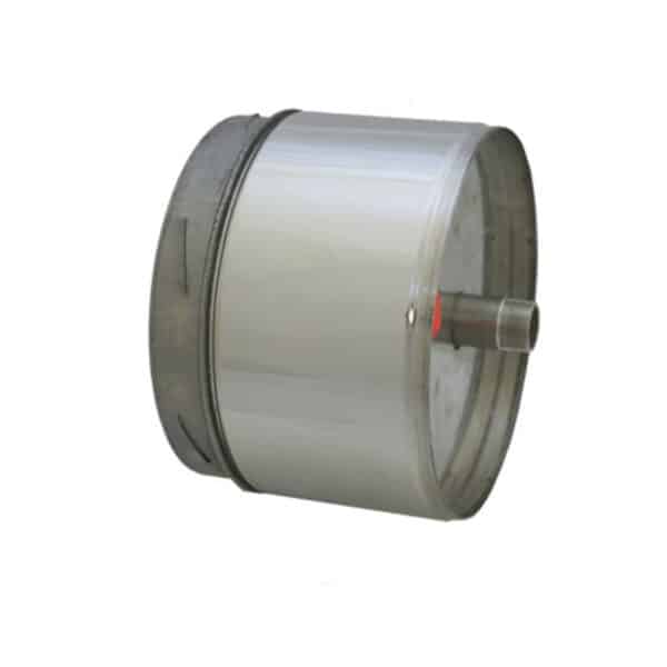 125mm Internal Diameter ICID Plus Insulated Tee Cap And Drain