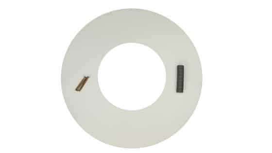 125mm Internal Diameter ICID Plus Magnetic Cover Ring - White