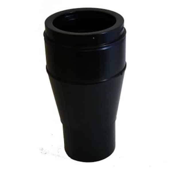 125mm Internal Diameter ICID Plus Starter Adaptor From Prima Smooth - Matt Black