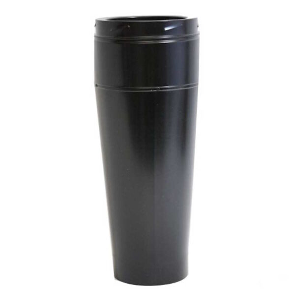 125mm Internal Diameter ICID Plus Starter Adaptor From Prima Smooth - Matt Black