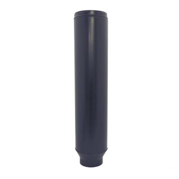 125mm Internal Diameter ICID Plus Starter Pipe - 973mm Long - Matt Black
