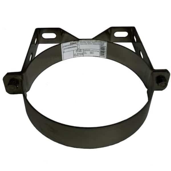 125mm Internal Diameter ICID Plus Structural Wall Band 50mm Matt Black