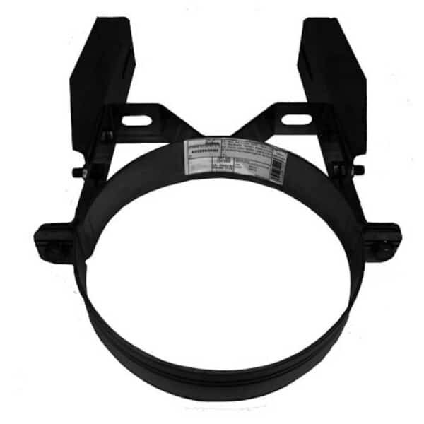 125mm Internal Diameter ICID Plus Structural Wall Band Extension 60-137mm Matt Black