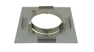 125mm Internal Diameter ICID Plus Support Plate And Clamp - Non Combustible Floor