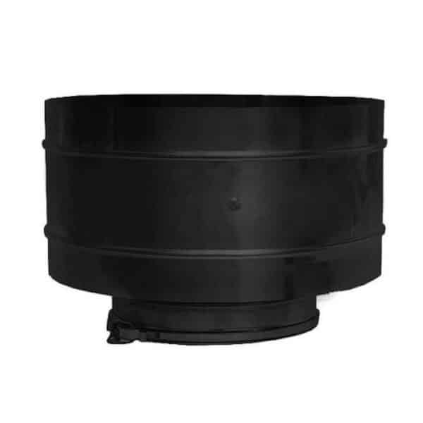125mm Internal Diameter ICID Plus Top Round Terminal Matt Black