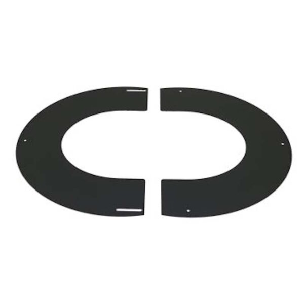 125mm Internal Diameter ICID Plus Two Piece Trim Collar 20-35 Degrees - Black
