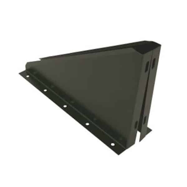 125mm Internal Diameter ICID Plus Wall Support Side Plates - Matt Black