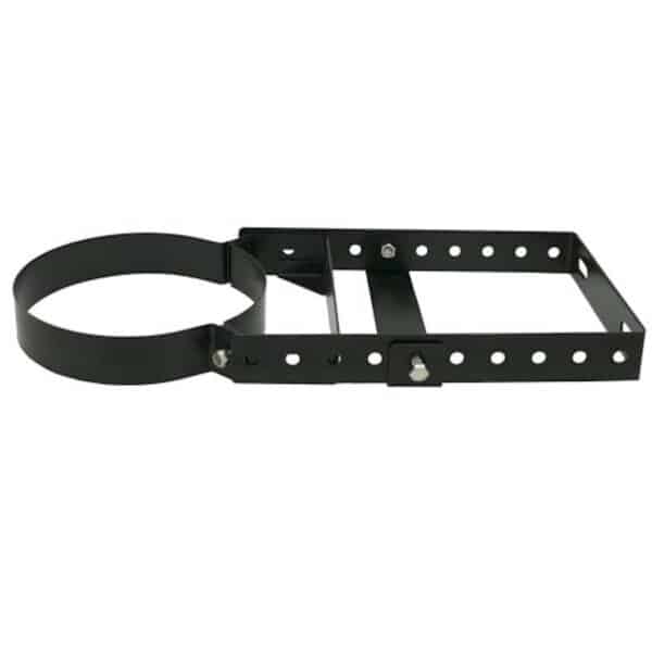125mm Internal Diameter ICID Wall Band (50mm - 300mm) - Matt Black