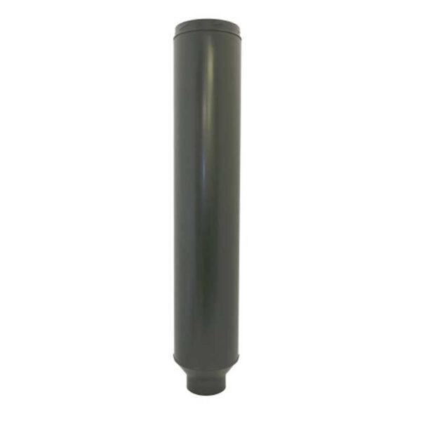 150mm Internal Diameter ICID Plus 125mm-150mm Starter Pipe 1018mm Long Matt Black