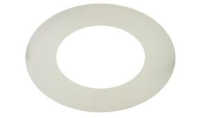 150mm Internal Diameter ICID Plus One Piece 135 Degree Trim Collar - White