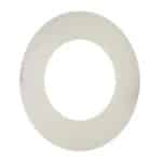 150mm Internal Diameter ICID Plus One Piece 135 Degree Trim Collar - White