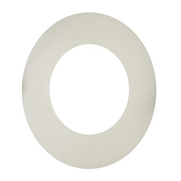 150mm Internal Diameter ICID Plus One Piece 135 Degree Trim Collar - White