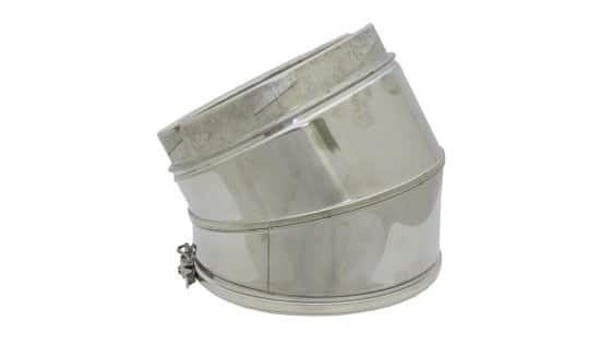 Schiedel 5" (125mm) Internal Diameter ICID Plus 30 Degree Elbow