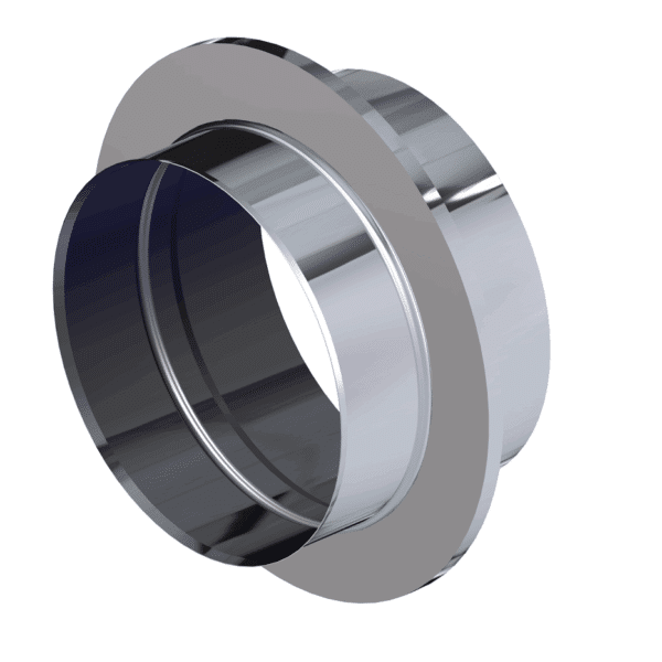 Dinak DW Design 6" (150mm) Stainless Steel Boiler Adaptor