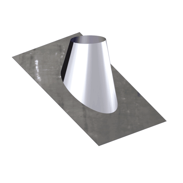 Dinak DW Design 6" (150mm) Stainless Steel Flashing 30/45 Degrees