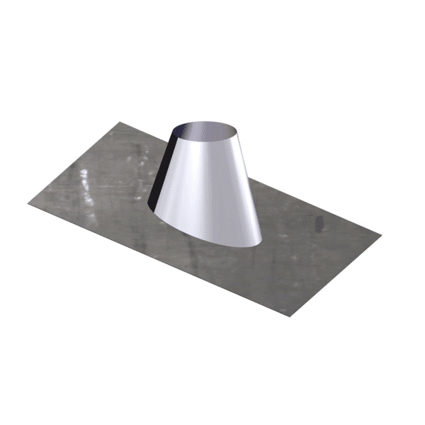 Dinak DW Design 6" (150mm) Stainless Steel Flashing 5/30 Degrees