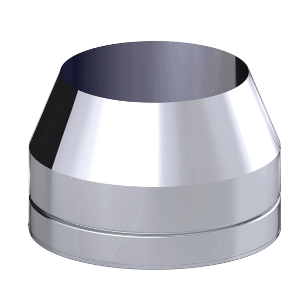 Dinak DW Design 6" (130mm) Stainless Steel Open Terminal