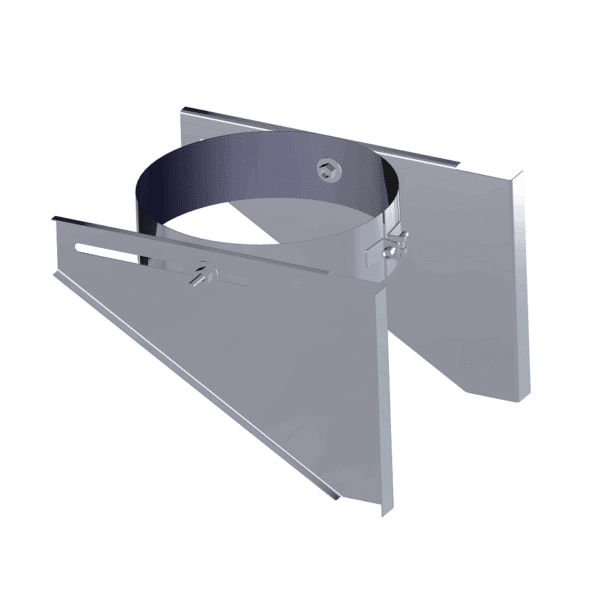 Dinak DW Design 5" (130mm) Stainless Steel Retrofit Base Support