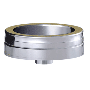 Dinak DW Design 6" (150mm) Stainless Steel Soot Collector With Drain