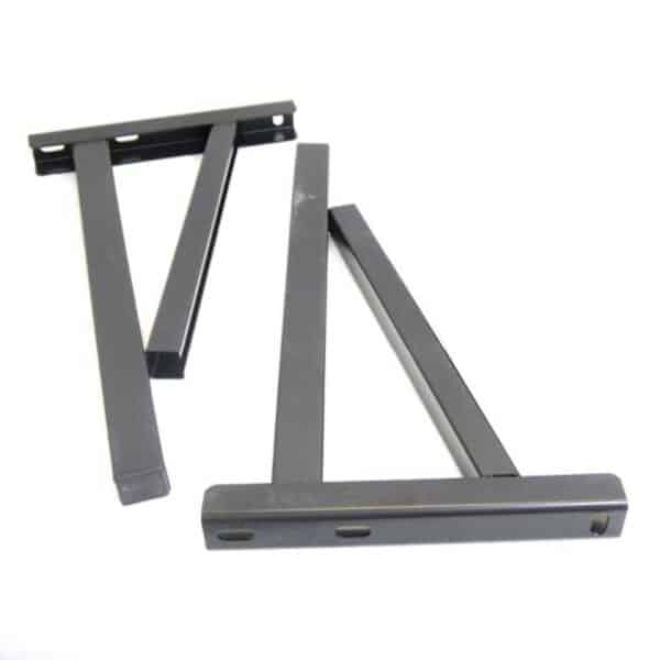 ICID Plus Pair Of Cantilever Supports Up To 720mm - Matt Black