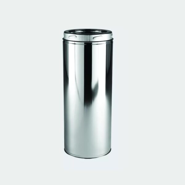 Stovax Professional XQ 5" (125mm) Stainless Steel Straight Inspection Length 500mm