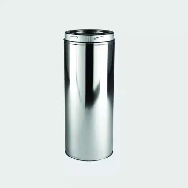 Stovax Professional XQ 5" (125mm) Stainless Steel Straight Inspection Length 500mm