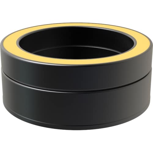 TW Pro Matt Black 6" (150mm) Tee Cap